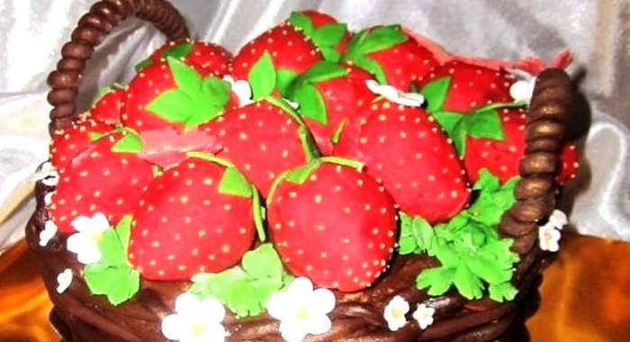 Торт Корзина