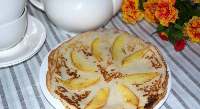 Блинчики с припеком