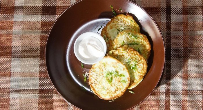 Драники из кабачков