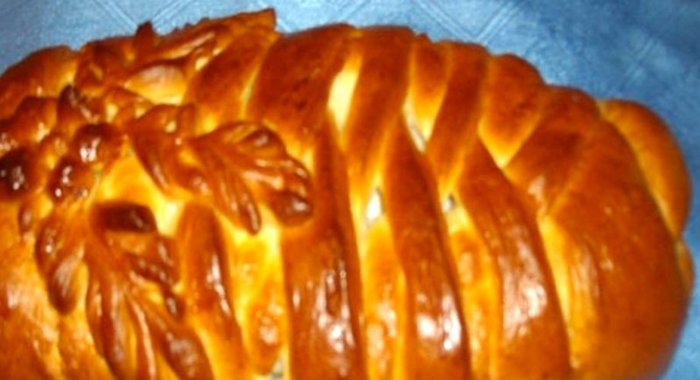 Кулебяка мясная