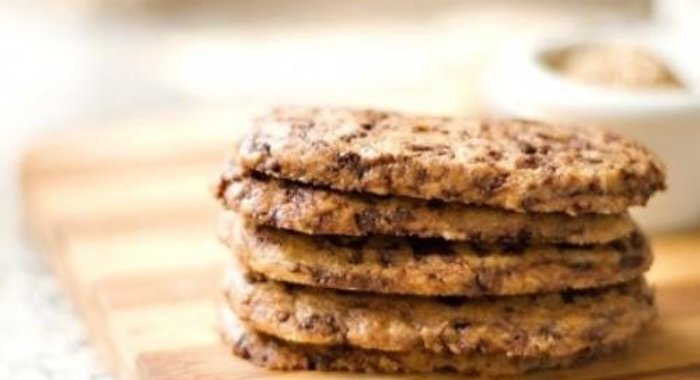 Песочное печенье с шоколадом