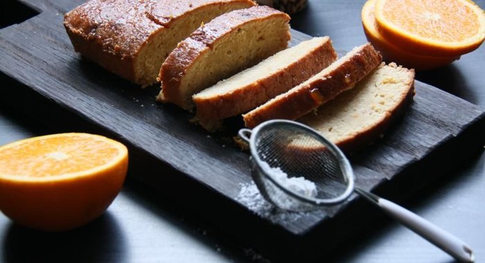 Апельсиновый фунтовый кекс/Orange pound cake