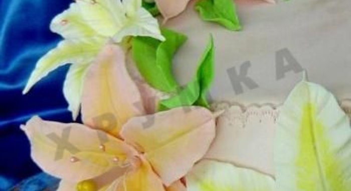 Торт с профитролями Скоро лето