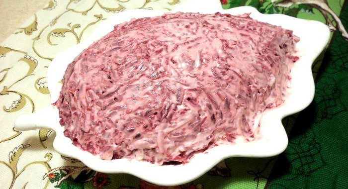 Скумбрия под шубой