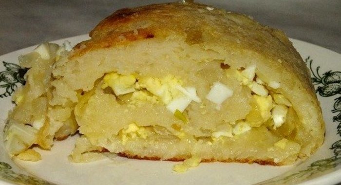 Картофельный рулет