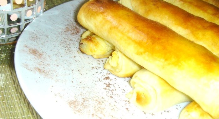 Творожные трубочки