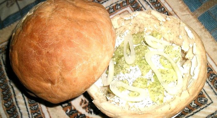 Чашки из теста
