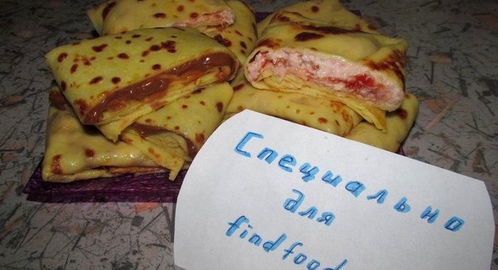 Блинчики с начинкой