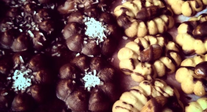 Сливочное печенье с лимонной цедрой