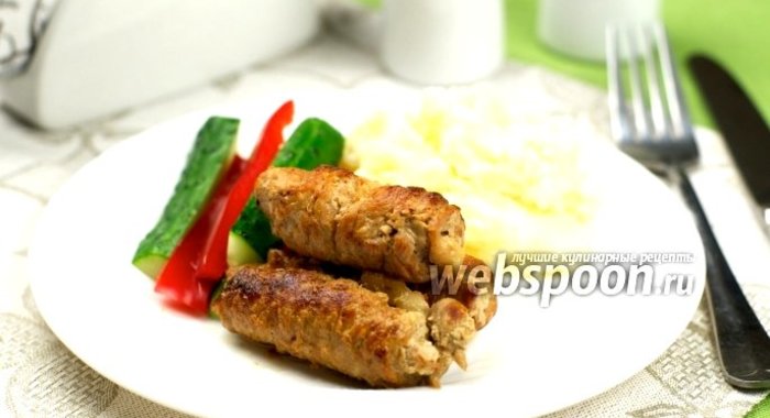 Мясные рулетики «Пальчики»