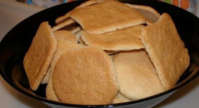 Постное печенье на рассоле