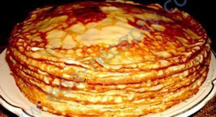 Блины гречневые заварные на дрожжах