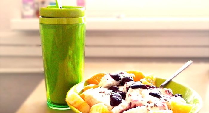 Творожное желе с корицей