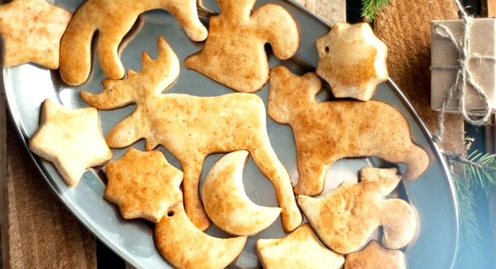 Новогоднее пряное печенье с медом