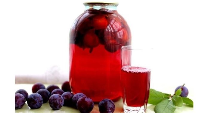 Компот из слив