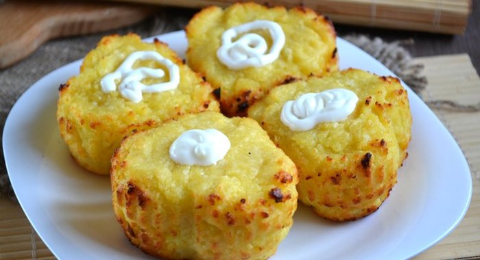 Творожные маффины