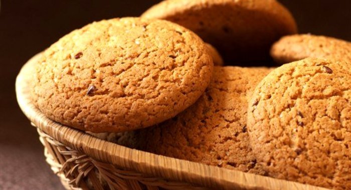 Быстрое овсяное печенье