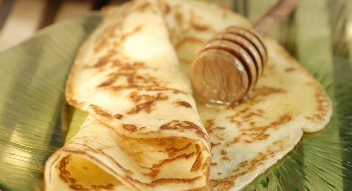 Блины с манкой