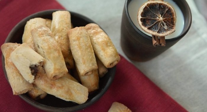 Ореховые трубочки