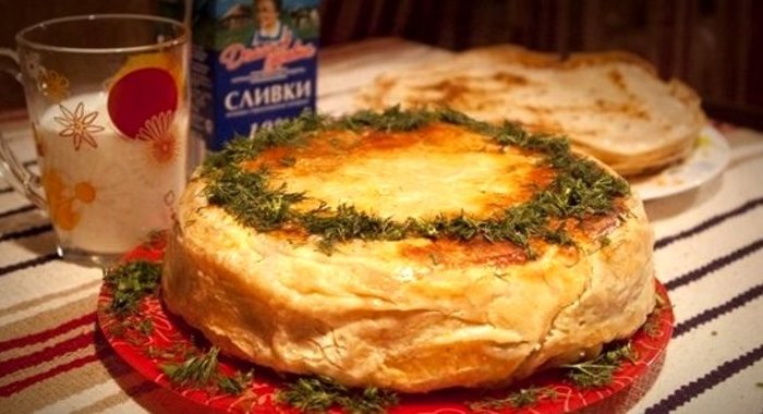 Курник с картошкой