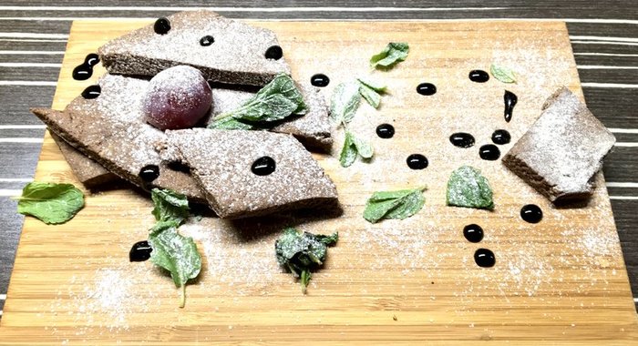 Имбирное печенье с какао