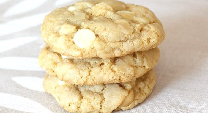 Печенье с белым шоколадом