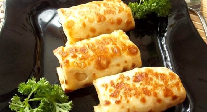 Блинчики с мясом