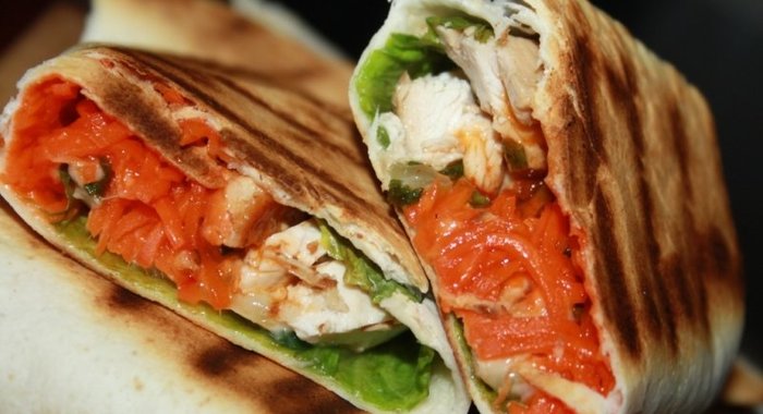 Сочные тортильи с индейкой