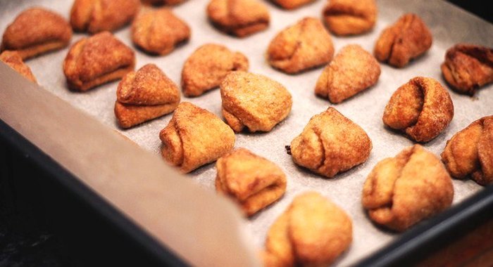 Творожное печенье ракушки/гусиные лапки