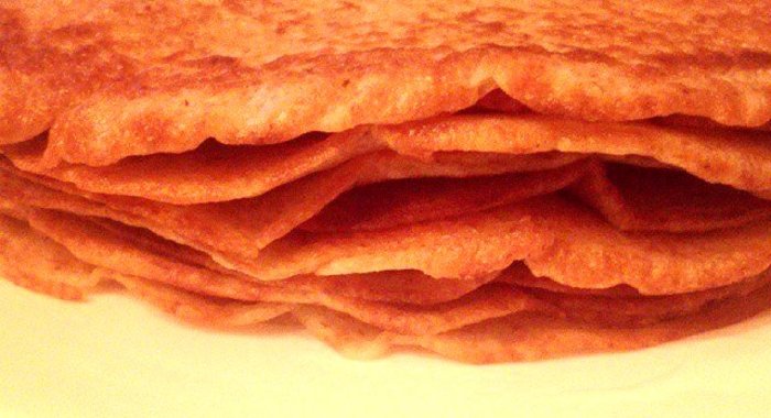 Блинчики из цельзерновой муки