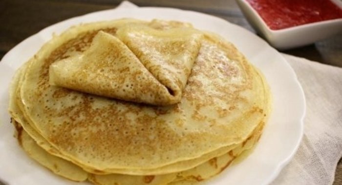 Блинчики на завтрак