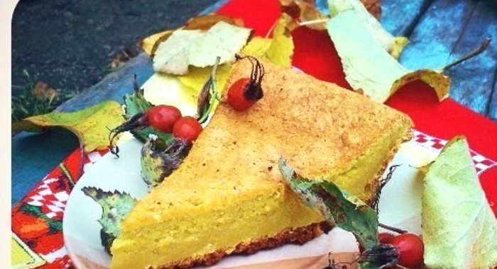 Тыквенный пирог с апельсином