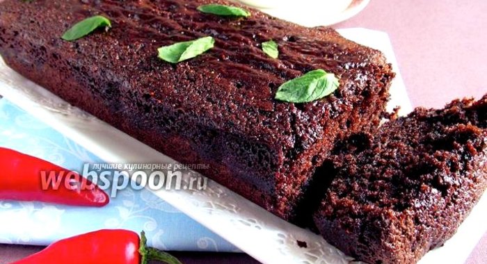 Мексиканский шоколадный кекс