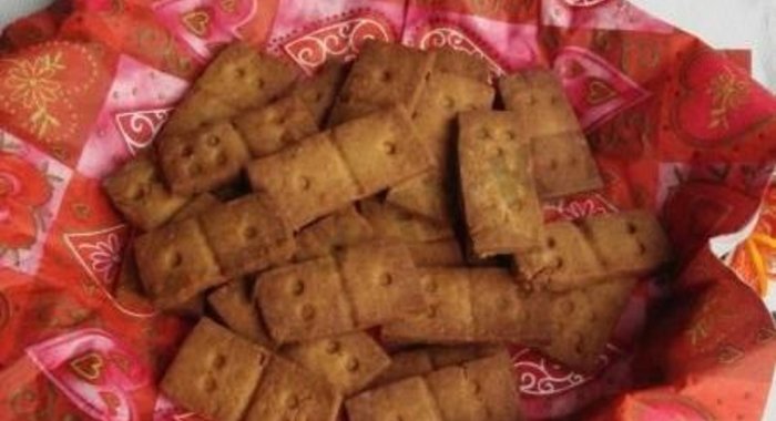 Карамельное песочное печенье