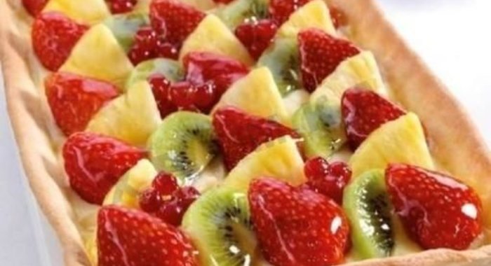 Классический фруктовый торт