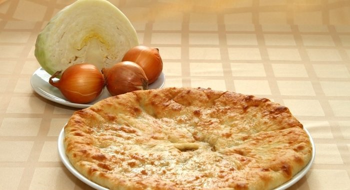 Осетинский пирог с капустой