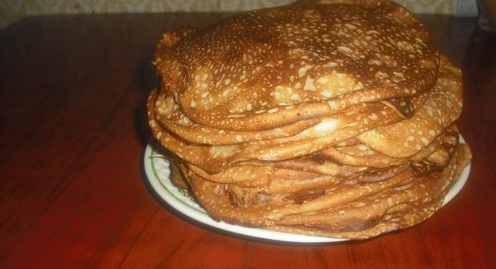 Русские традиционные бабушкины блины