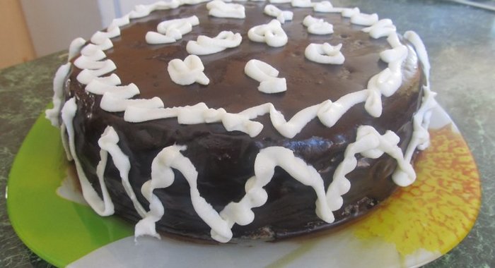 Торт маково-кокосовый