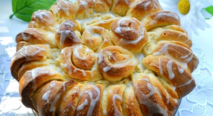 Пирог сдобный Праздничный