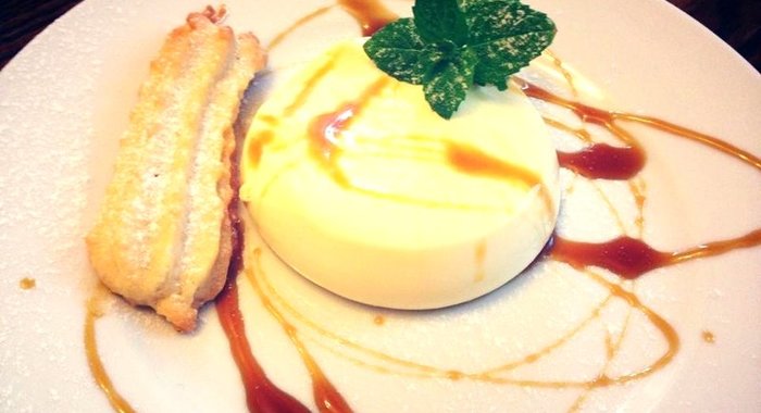 Быстрая ванильная панна-котта