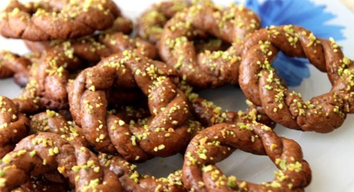 Печенье «Рождественские венки»