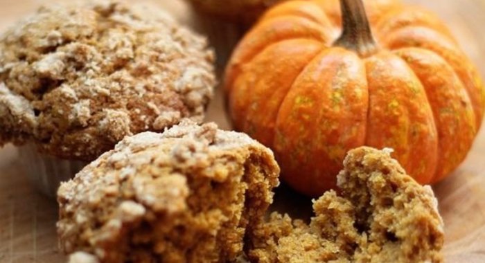 Тыквенные маффины с корицей