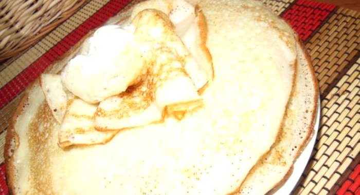 Десертные блины