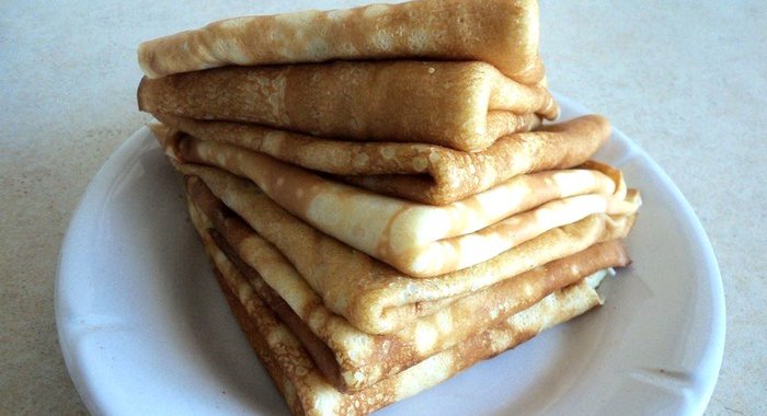 Блины на кефире