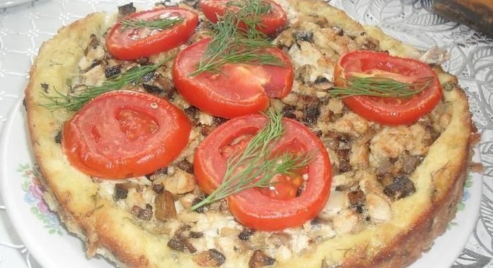 Картофельный пирог