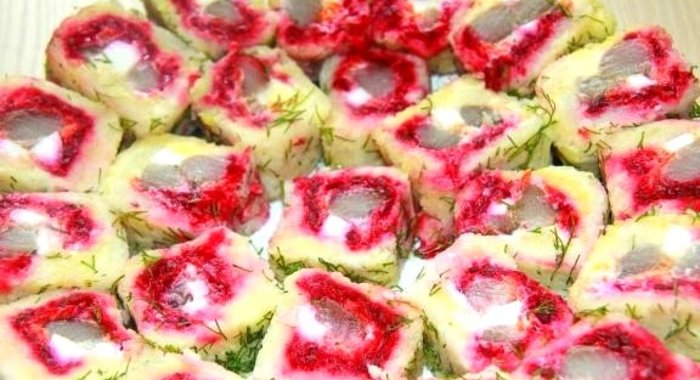 Картофельные роллы