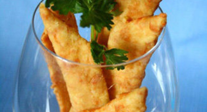 Острое сырное печенье