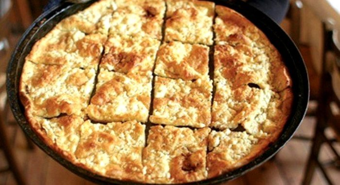 Пирог с фетой