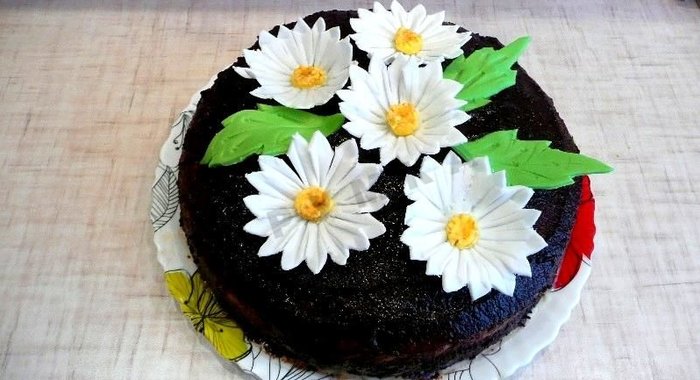 Торт Ромашка
