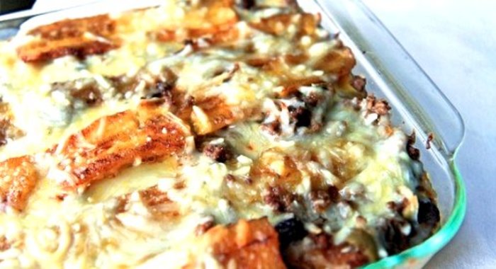 Лазанья с мясным фаршем